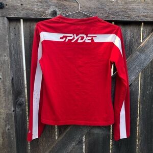 Spyder Red tee in Women’s Small
